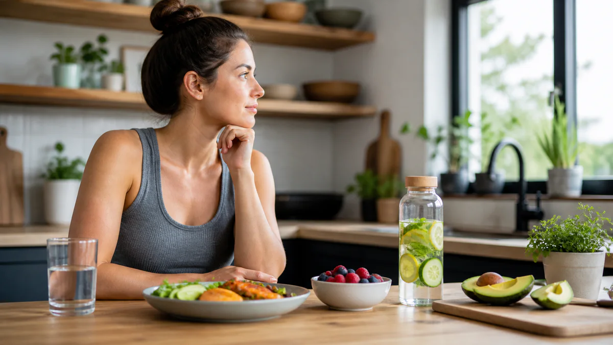 Intermittent fasting meal timing plate clock weight loss | VitalHealth Hub