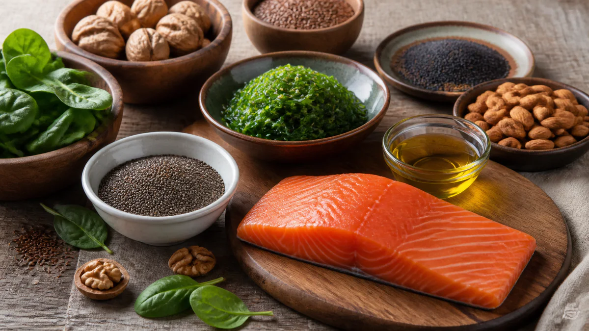 Omega 3 fatty acids salmon fish walnuts complete guide | VitalHealth Hub